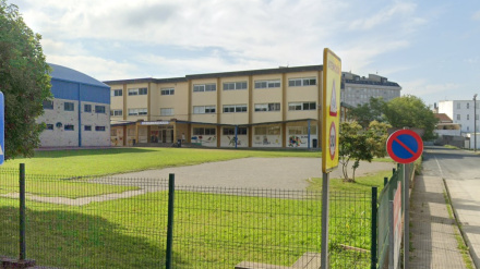 Foto de archivo del colegio de A Solaina