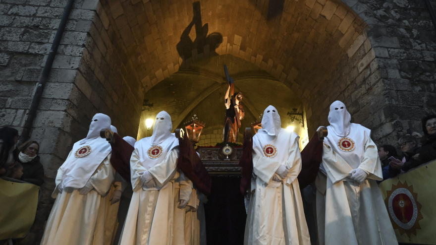 Procesión del Encuentro. Semana Santa en Burgos