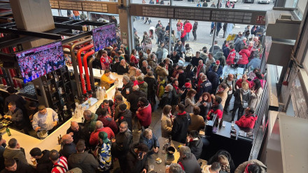 Cervecería asador Lúpulo, 'La Estrella de El Molinón', en Gijón