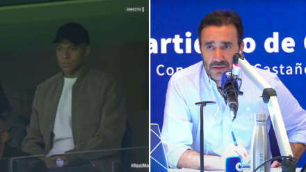 Kylian Mbappé y Juanma Castaño