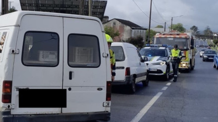 El  accidente se produjo en la carretera  AC-566 a su paso por la parroquia de Castro