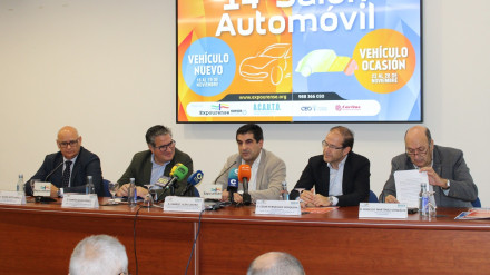 Ramón Seijas en una de las presentaciones del Salón del Automóvil como principal impulsor