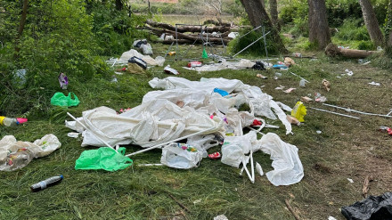 Las Norias tras la celebración del día del ángel