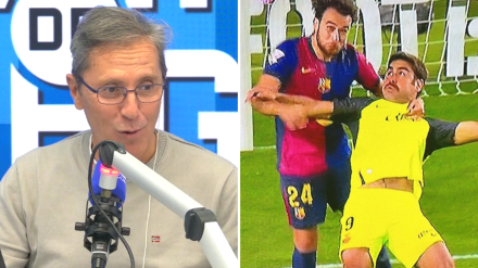 Paco González y el posible penalti de Eric García