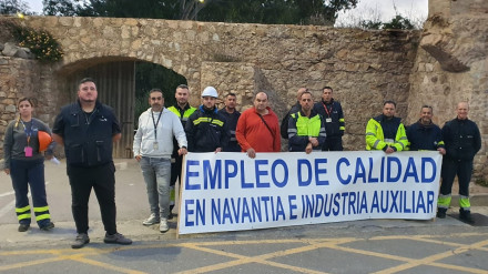 Concentración trabajadores empresas auxiliares