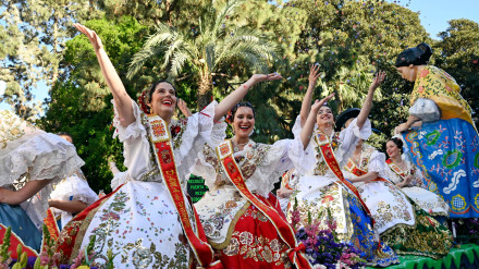Murcia celebra la Batalla de las Flores