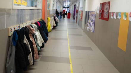 Imagen de archivo de un colegio.