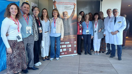Asamblea laringectomizados en hospital Santa Lucía