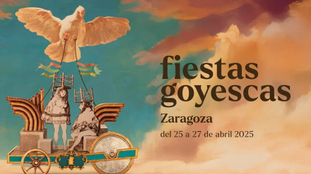 Cartel anunciador de las Fiestas Goyescas.