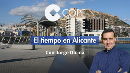 Previsión del tiempo en Alicante para este fin de semana de manos de Jorge Olcina