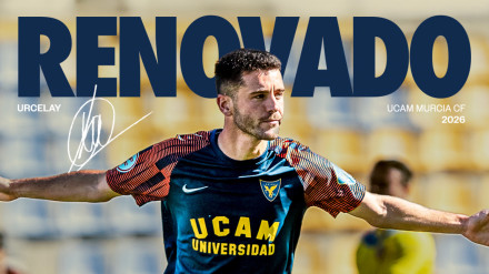 Urcelay seguirá en UCAM Murcia CF