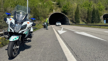 Salida del túnel 'El Padrún'