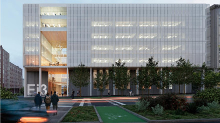 Recreación virtual del edificio investigación que se construirá en el Campus Industrial de Ferrol