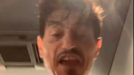 El presidente del Panathinaikos en una de sus story en las que carga contra los árbitros.