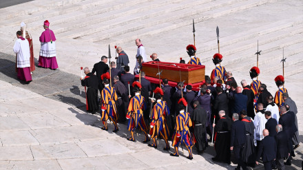 (Foto de ARCHIVO)Traslado del ataud del Papa Francisco a la Basílica de San Pedro, en el VaticanoEuropa Press/Contacto/Domenico Cippitelli23/4/2025
