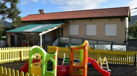 Instalaciones del Punto de Atención a la Infancia (PAI) de As Viñas, en Cabanas