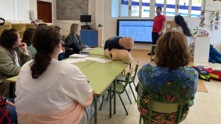 Imagen de una sesión de formación de esta iniciativa