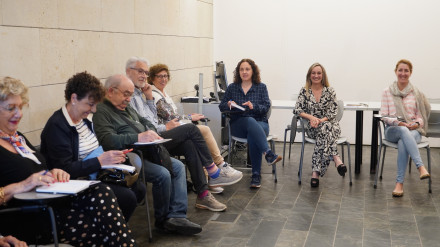 Reunión de ayudas para personas jubiladas y con discapacidad CIME