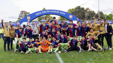 El Barcelona, campeón de la Youth League