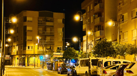 La energía eléctrica ha vuelto a lorca pasadas las 23,30 horas