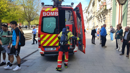 Bomberos ante el Círculo