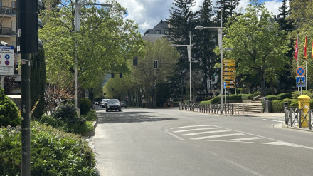 Los vehículos circularon sin semáforos