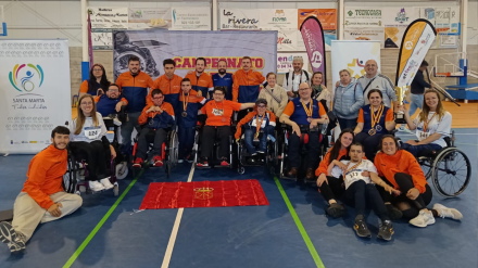 ASPACE NAVARRA logra éxitos en el Slalom nacional