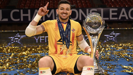 Luan Muller tras ganar la segunda Champions