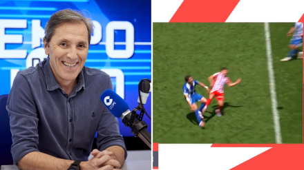 Paco González y la imagen del VAR de Julián Álvarez