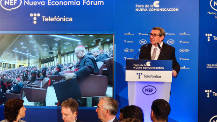 El presidente de ÁBSIDE Media en los desayunos del Foro de la Nueva Comunicación