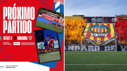 Polémicas tras el sorteo del playoff de ascenso a 1ª RFEF: Malestar en el Numancia y en el Sant Andreu por las entradas contra el Getafe y Rayo Majadahonda