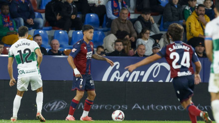 Brugué marcó el gol del Levante UD en el 1-1 de la primera vuelta
