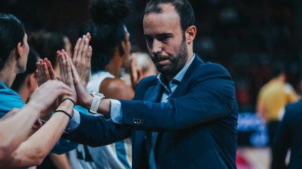 Bernat Canut, entrenador de Hozono Global Jairis