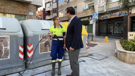 Balance positivo del primer mes del nuevo servicio de limpieza en Motril