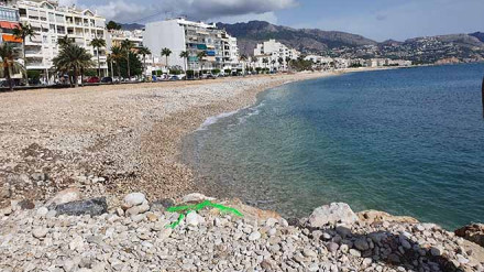 Playa del Bol en Altea.