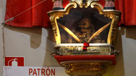 Las reliquias de San Valentín en Madrid