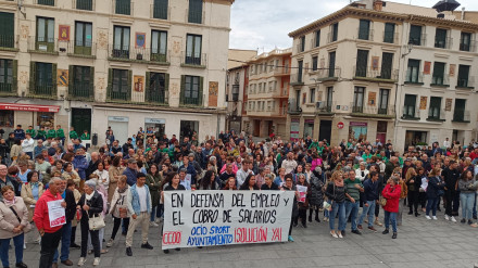 Concentración Trabajadores Ociosport