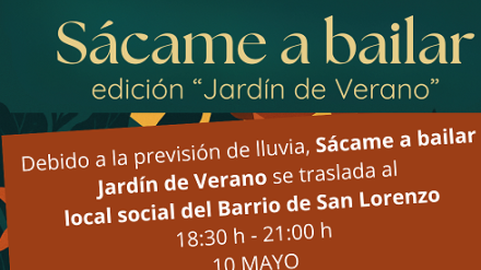 Sácame a bailar Jardín de Verano