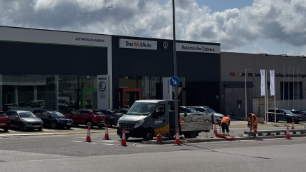 Inicio de las obras en Ronda Industria