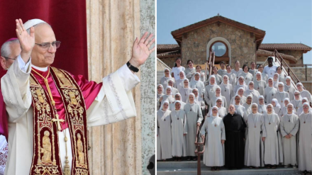 Papa y las monjas agustinas