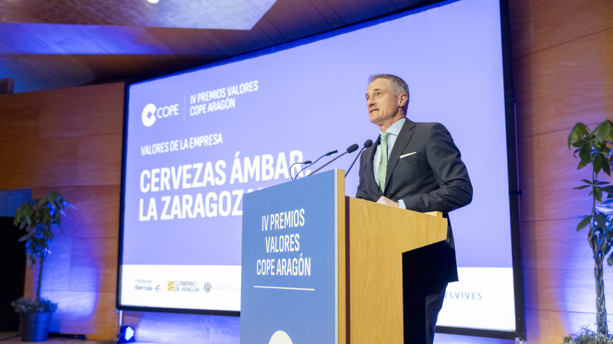 Las mejores imágnes de la IV Edición de los Premios Valores COPE Aragón.