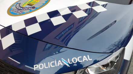 Foto de archivo de un vehículo de la Policía Local de Cedeira