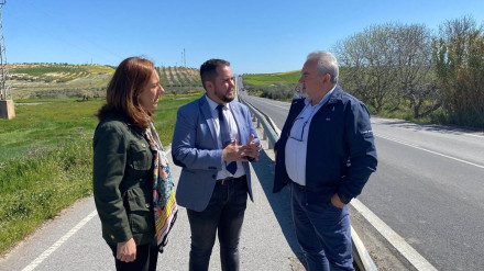 Diputación destina 120.000 euros a la mejora de la GR-3204 entre Chimeneas y Ventas de Huelma