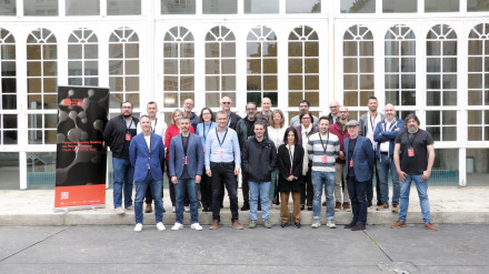 Investigadores que asisten a la Ferrol Discussion Meeting on Polymer Physics