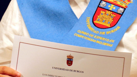 Jóvenes con discapacidad intelectual se gradúan por la Universidad de Burgos en un curso de formación para el empleo