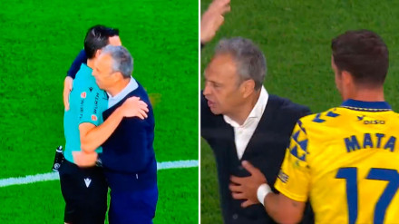 Gran enfado en Las Palmas con el técnico del Sevilla.