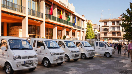 Algunos de los nuevos vehículos