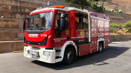 Camión de bomberos de Las Palmas de Gran Canaria