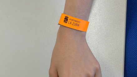 Pulsera identificativa para las fiestas de San Juan