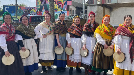Grupo de cantareiras/pandereteiras de Alxibeira, Narón